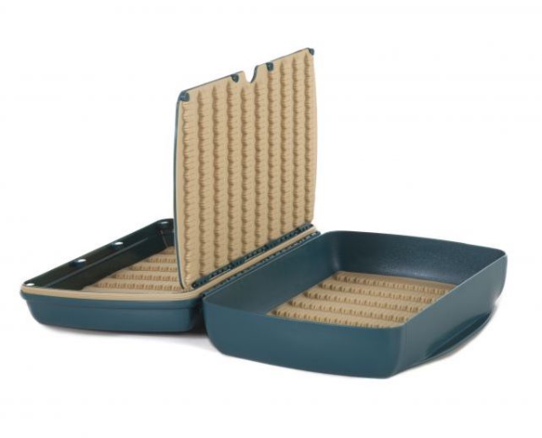 Tacky Pescador XL Fly Box with Leaflet Empty Tacky Pescador XL Fly Box with Leaflet Empty